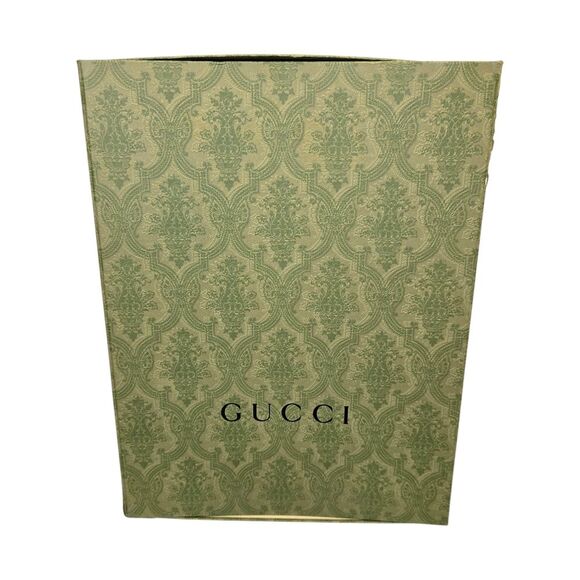 Authentic Gucci Empty Green Embossed Magnetic Box 14.5" L x 11" W x 4.75" H - Picture 1 of 16